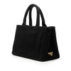 Prada Small Canvas Canapa Logo Satchel Secondhand