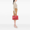 Prada Large Saffiano Lux Galleria Double Zip Satchel Secondhand