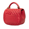 Chanel Mini CC Chevron Lambskin Reversed Round Flap Secondhand