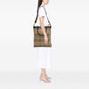 Burberry Haymarket Check Coated Canvas Tote Secondhand