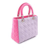 Dior Medium Bicolor Lambskin Cannage Lady Dior Secondhand
