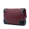 Chanel Paris Salzburg Medium Bicolor Quilted Lambskin Tyrolean Flap Secondhand