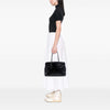 Chanel CC Quilted Patent Charm Tote Secondhand