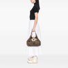 Bvlgari Metallic Leather Chandra Handbag Secondhand