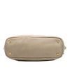 Prada Vitello Daino Side Zip Shopper Tote Secondhand