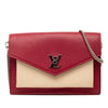 Louis Vuitton Bicolor Leather MyLockMe Chain Pochette Secondhand