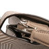 Fendi Small Zucca Leather Peekaboo ISeeU Satchel Secondhand