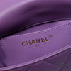Chanel Mini Lambskin Triple Chain Full Flap Secondhand