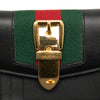Gucci Calfskin Web Sylvie Trifold Small Wallet Secondhand