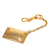Louis Vuitton Gold Plated Inventeur Key Chain and Bag Charm Secondhand