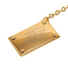 Louis Vuitton Gold Plated Inventeur Key Chain and Bag Charm Secondhand