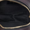 Chanel CC Quilted Metallic Lambskin Pearl Studded Round Clutch with Chain Secondhand