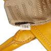 Prada Saffiano Trimmed Canvas Canapa Logo Satchel Secondhand