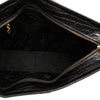 Ferragamo Croc Embossed Leather Double Gancini Crossbody Secondhand