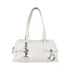Secondhand Christian Dior Logo Charms Boston Handbag - '00s