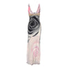 Secondhand Roberto Cavalli Zebra and Rose Pattern Knot Dress - '00s