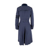 Secondhand Moschino Double Breasted Coat with Panel - '10s