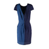 Secondhand Anna Molinari Silk Duo-tone Dress - '00s