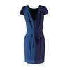 Secondhand Anna Molinari Silk Duo-tone Dress - '00s