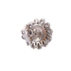 Secondhand Vintage White Gold Pearl & Diamond Floral Earrings - '60s