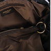 Yves Saint Laurent Rive Gauche Black Leather Oversized Tote Bag