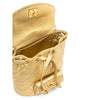 Chanel Gold Quilted Leather Backpack - '90s Second hand