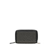 Chanel Black Leather Studded Wallet - 2010s Second hand