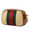 Gucci Canvas Web Camera Bag Secondhand