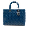 Secondhand Dior Large Lambskin Cannage Lady Dior