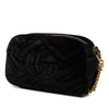 Gucci Small GG Marmont Matelasse Velvet Crossbody Secondhand