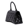 Balenciaga Small Quilted Leather Hourglass Top Handle Bag Secondhand