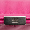 Balenciaga Mini Grained Calfskin Cloud Coin Purse On Strap Secondhand