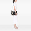 Burberry Floral Beat Check Nylon and Patent Satchel Secondhand