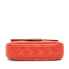Fendi Zucca Embossed Leather Chain Midi Baguette Secondhand