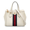 Gucci Small Leather Ophidia Satchel Secondhand