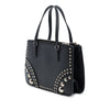 Prada Saffiano Lux Studded Double Zip Tote Secondhand