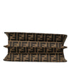 Fendi Zucca Canvas Flap Satchel Secondhand