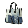 Dolce & Gabbana Denim Patchwork Logo Shopper Tote Secondhand