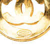 Chanel CC Gold Plated Medallion Pendant Necklace Secondhand