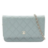 Chanel CC Quilted Caviar Wallet on Chain Secondhand