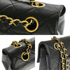Secondhand Chanel Timeless Black Leather Bag