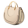 Chloé Medium Calfskin Suede Pixie Signature Satchel Secondhand