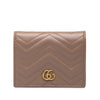 Gucci GG Marmont Matelasse Calfskin Compact Wallet Secondhand