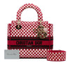 Dior DiorAmour Medium Embroidered Canvas Dots Lady D Lite Secondhand