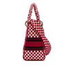 Dior DiorAmour Medium Embroidered Canvas Dots Lady D Lite Secondhand