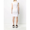 Chanel White Ribbed Dress - 2000s Second hand