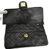 Secondhand Chanel Classic Flap Black Leather Bag