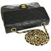 Secondhand Chanel Classic Flap Black Leather Bag