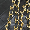 Secondhand Chanel Classic Flap Black Leather Bag