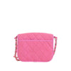 Chanel Small CC Quilted Denim Messenger Flap Secondhand